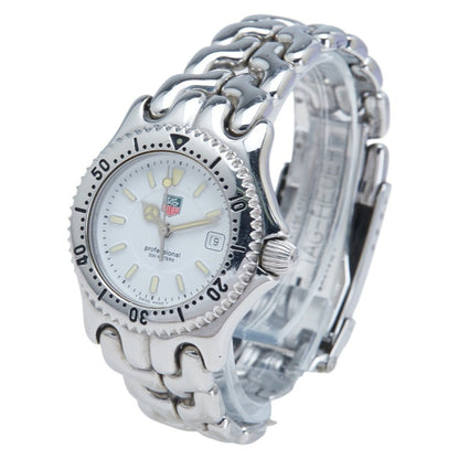 Tag Heuer Cell Watch Wg1310-2 Quartz White Dial Stainless Steel