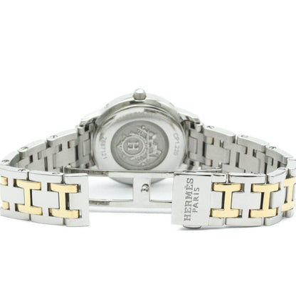 Hermes Clipper Mop Dial Gold Plated Steel Quartz