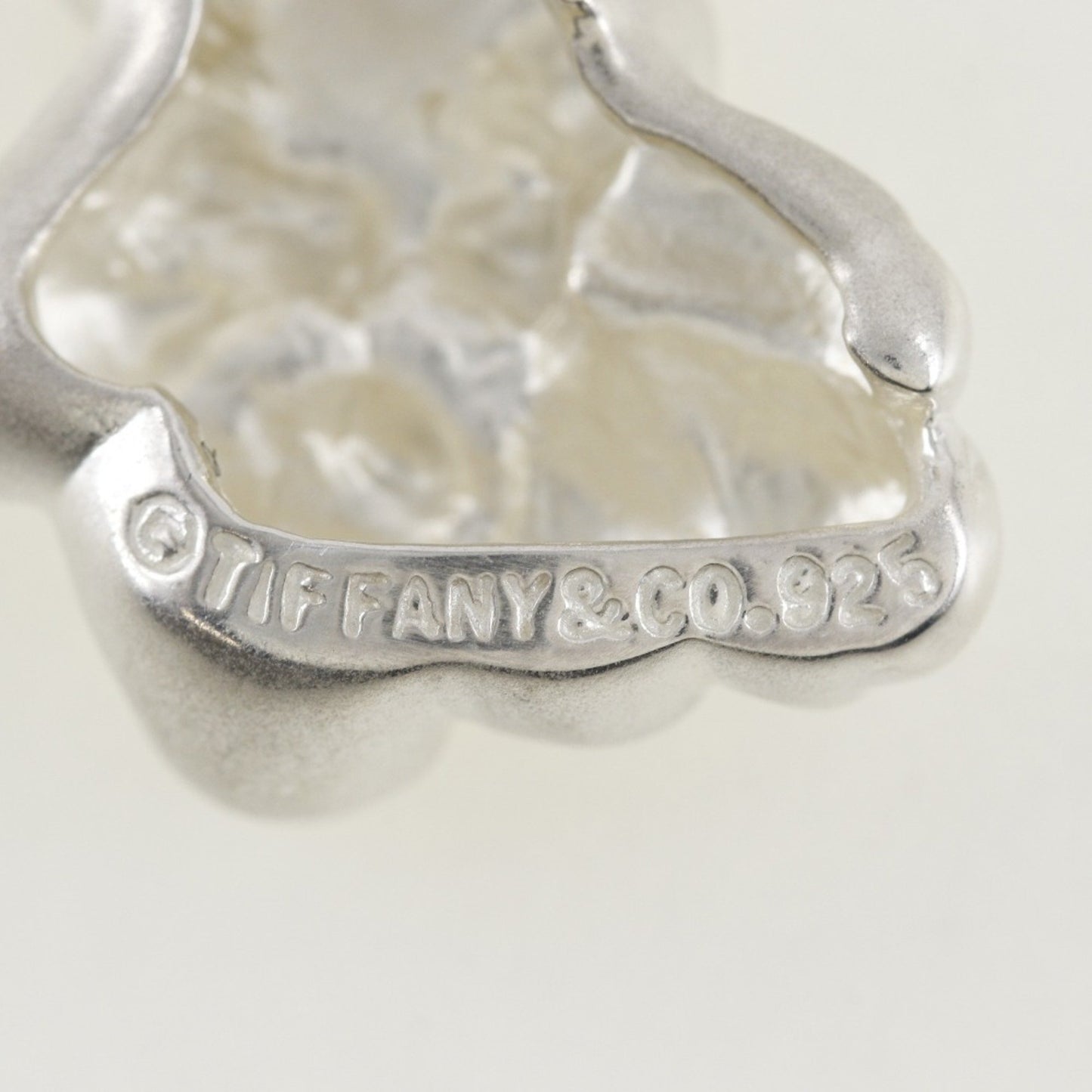 Tiffany Tiffany&Co. Bear Necklace Silver 925 Approx. 6.1G Bear/Bear