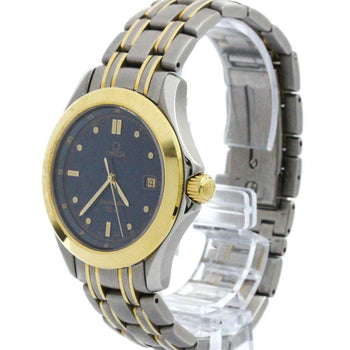 Polished Omega Seamaster 120M Chronometer 18K Gold Steel