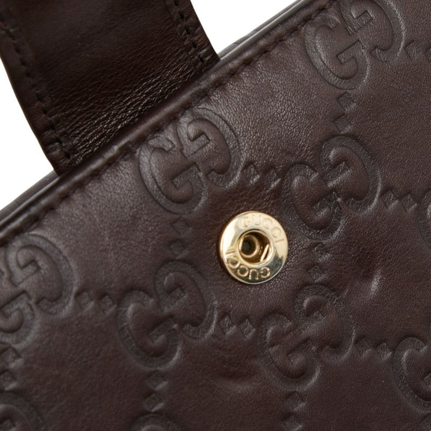 Gucci Guccissima Princess Long Wallet 167464 Brown Leather