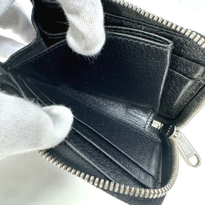 Gucci 657587 Gg Mini Wallet Coin Purse Black
