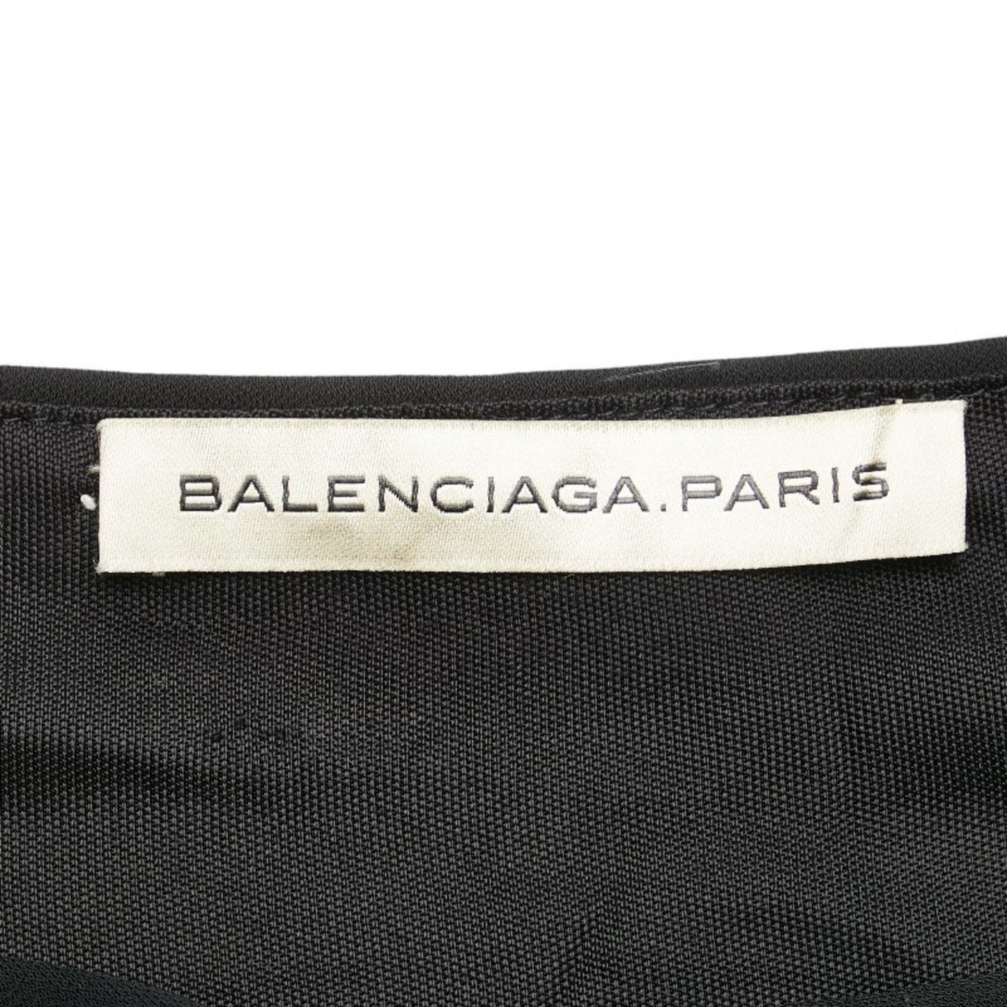Balenciaga Tunic Size: 34 Black Navy Rayon