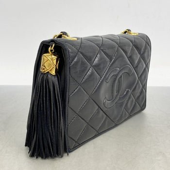 Chanel Shoulder Bag With Matelasse Chain