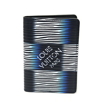 Louis Vuitton Card Case Organizer De Poche Damier Rush Blue Epi M82822