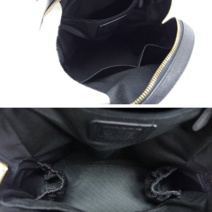 Coach Kenley Crossgrain Backpack Black