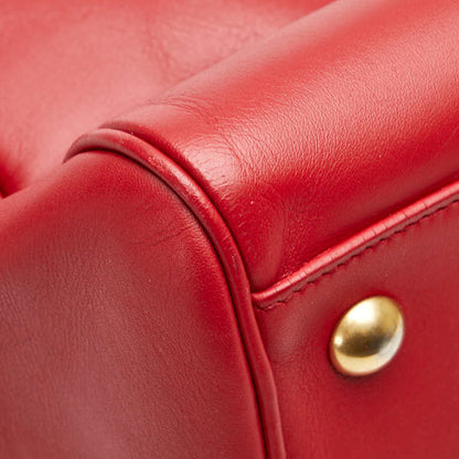 Saint Laurent Handbag Shoulder Bag Red Leather