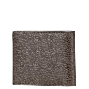 Bally Bifold Wallet Tevye Lt 241 Brown Leather