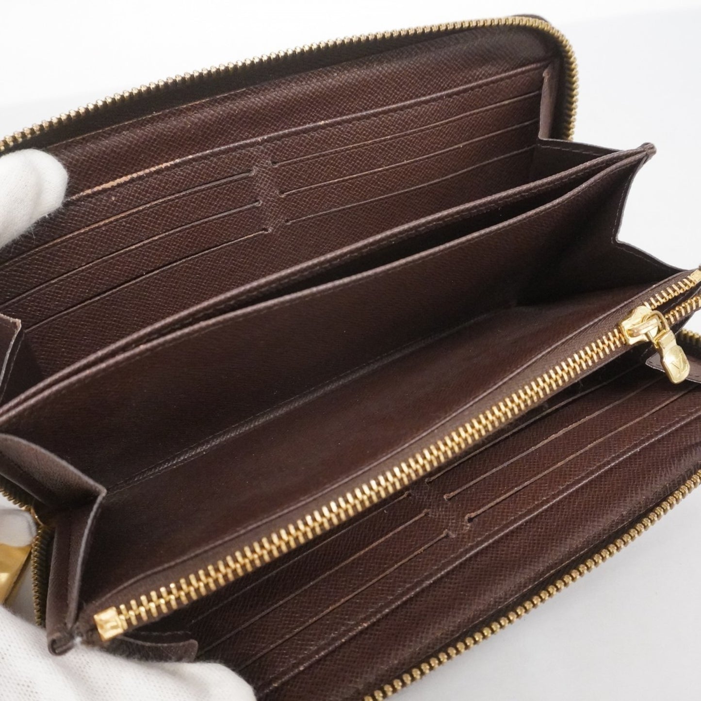 Louis Vuitton Damier Zippy Wallet N41661 Ebene Long