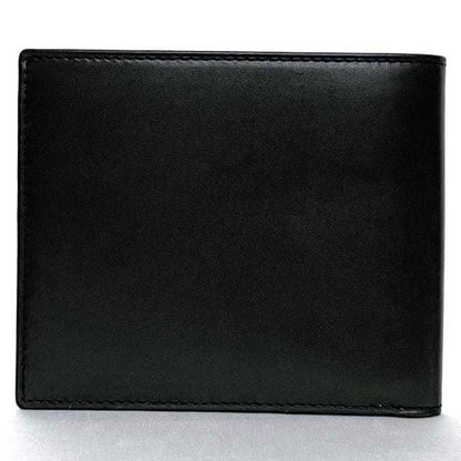 Dunhill Bi-Fold Wallet Black Ll3070A Ec-20092 Leather Dunhill Billfold Compact
