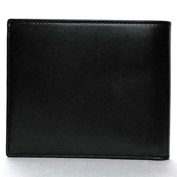 Dunhill Bi-Fold Wallet Black Ll3070A Ec-20092 Leather Dunhill Billfold Compact