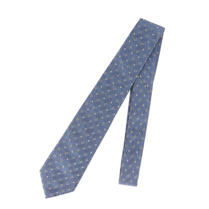 Louis Vuitton Monogram Silk Cravate Blue