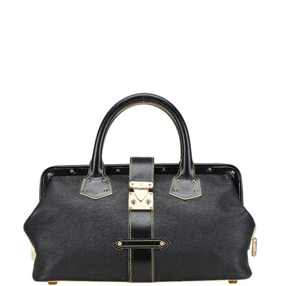 Louis Vuitton Suhali Angnieux Pm Handbag M91805 Black Leather