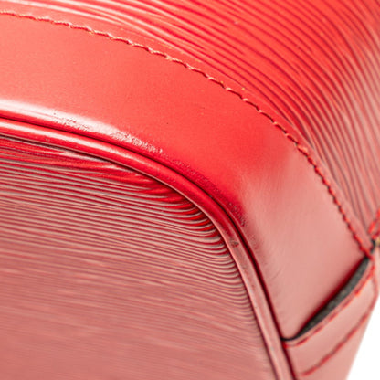 Louis Vuitton Epi Alma Handbag M52147 Castilian Red Leather