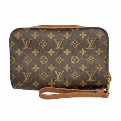 Louis Vuitton Monogram Orsay Clutch Bag M51790 Brown