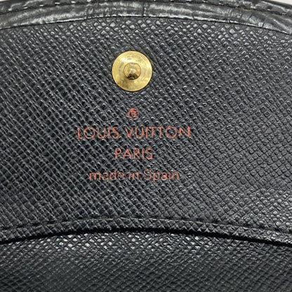 Louis Vuitton Epi Wallet/Coin Case Porte Monnaie Sample M63412 Noir