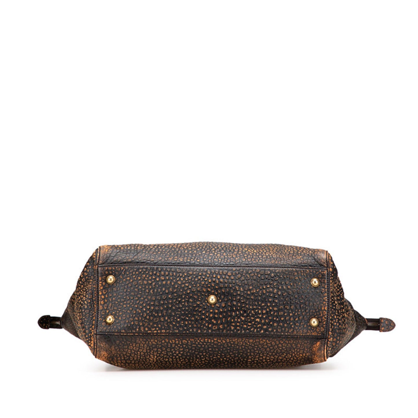 Gucci Handbag Boston Bag 303891 Black Orange Leather