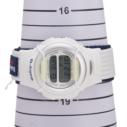 Casio Lovers Collection Baby-G Watch Bg-097 Quartz White Dial Nylon