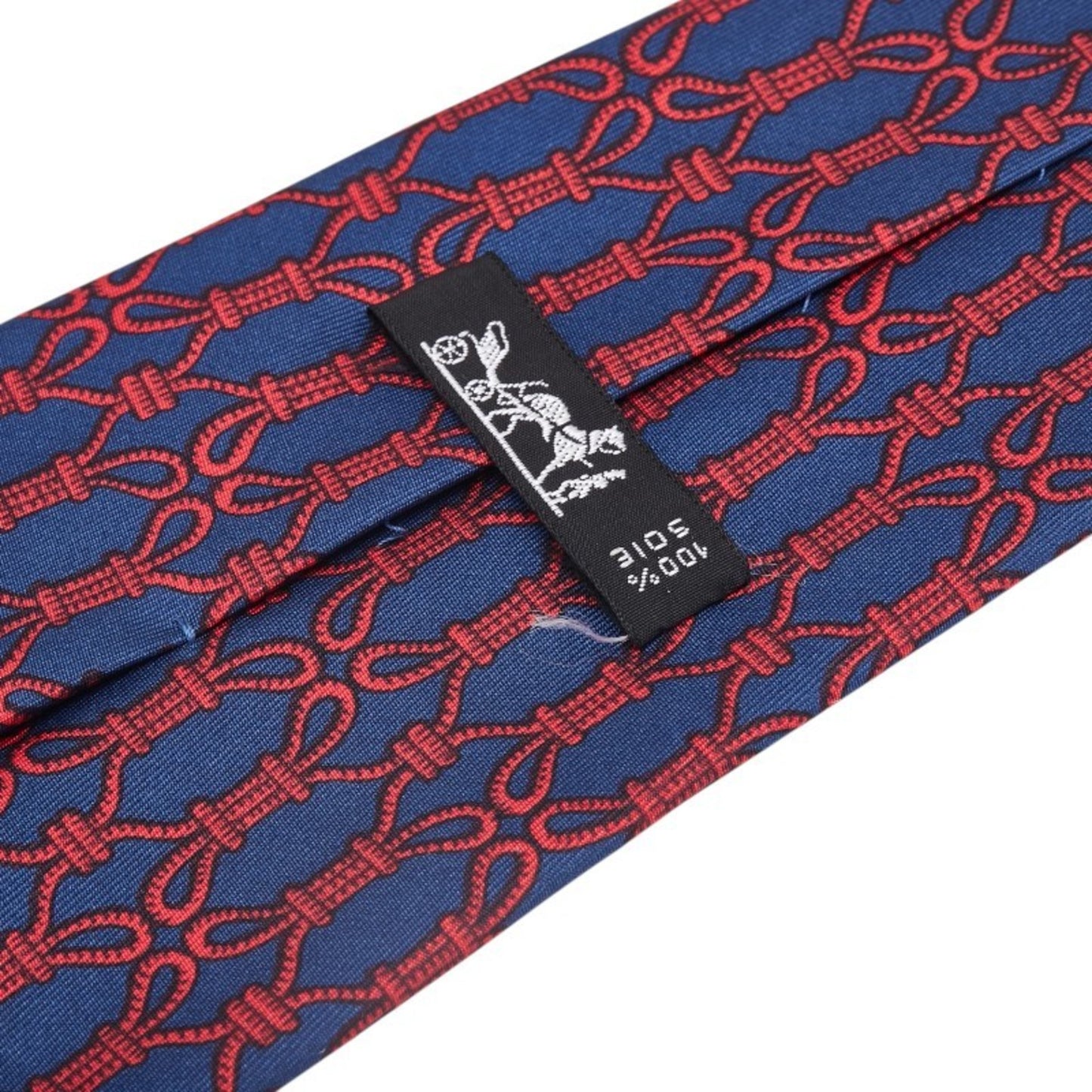 Hermes Rope Motif Tie