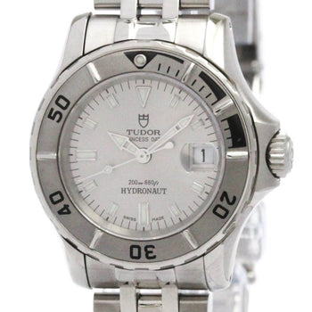 Tudor Princess Date Hydronaut Steel Automatic Watch 99090P Polished