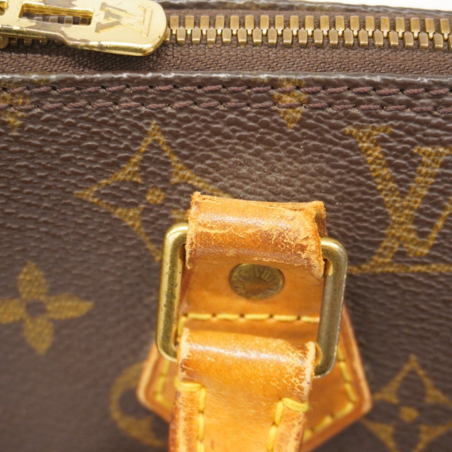 Louis Vuitton Monogram Alma Handbag M51130 Brown