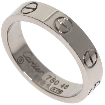 Cartier Mini Love Ring #46 18K White Gold