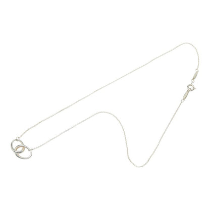 Tiffany & Co. Double Loop Necklace In 925 Sterling Silver