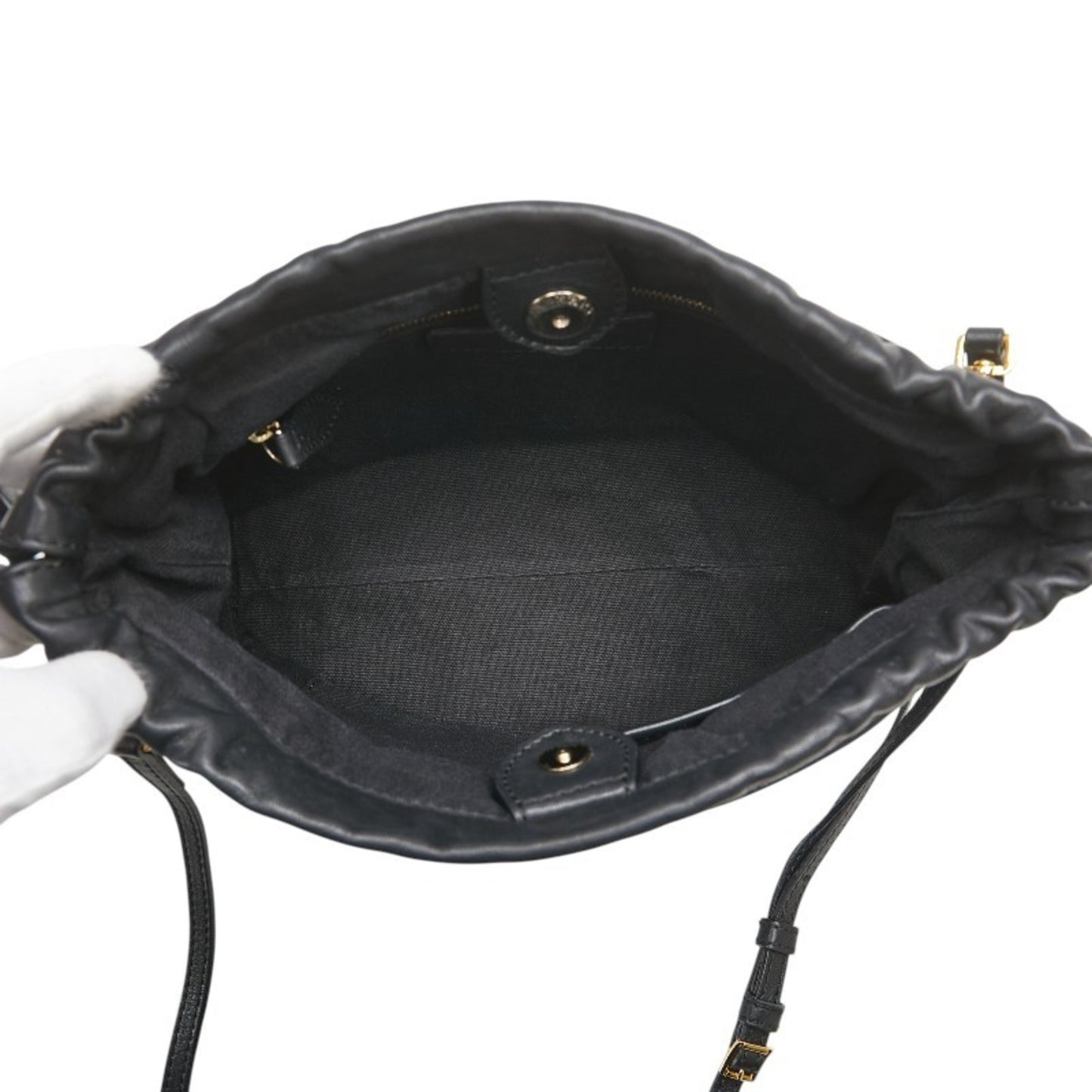 Burberry Nova Check Crossbody Shoulder Bag In Black