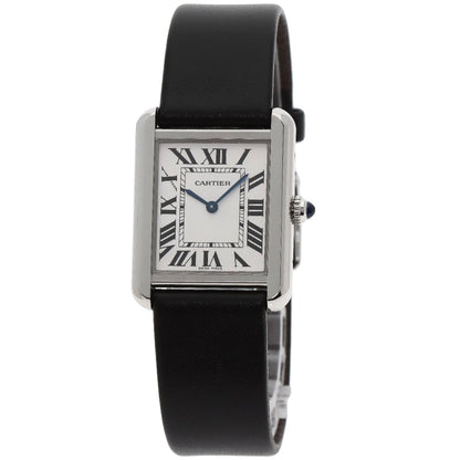 Cartier Tank Solo Sm Wsta0030 Watch In Stainless Steel