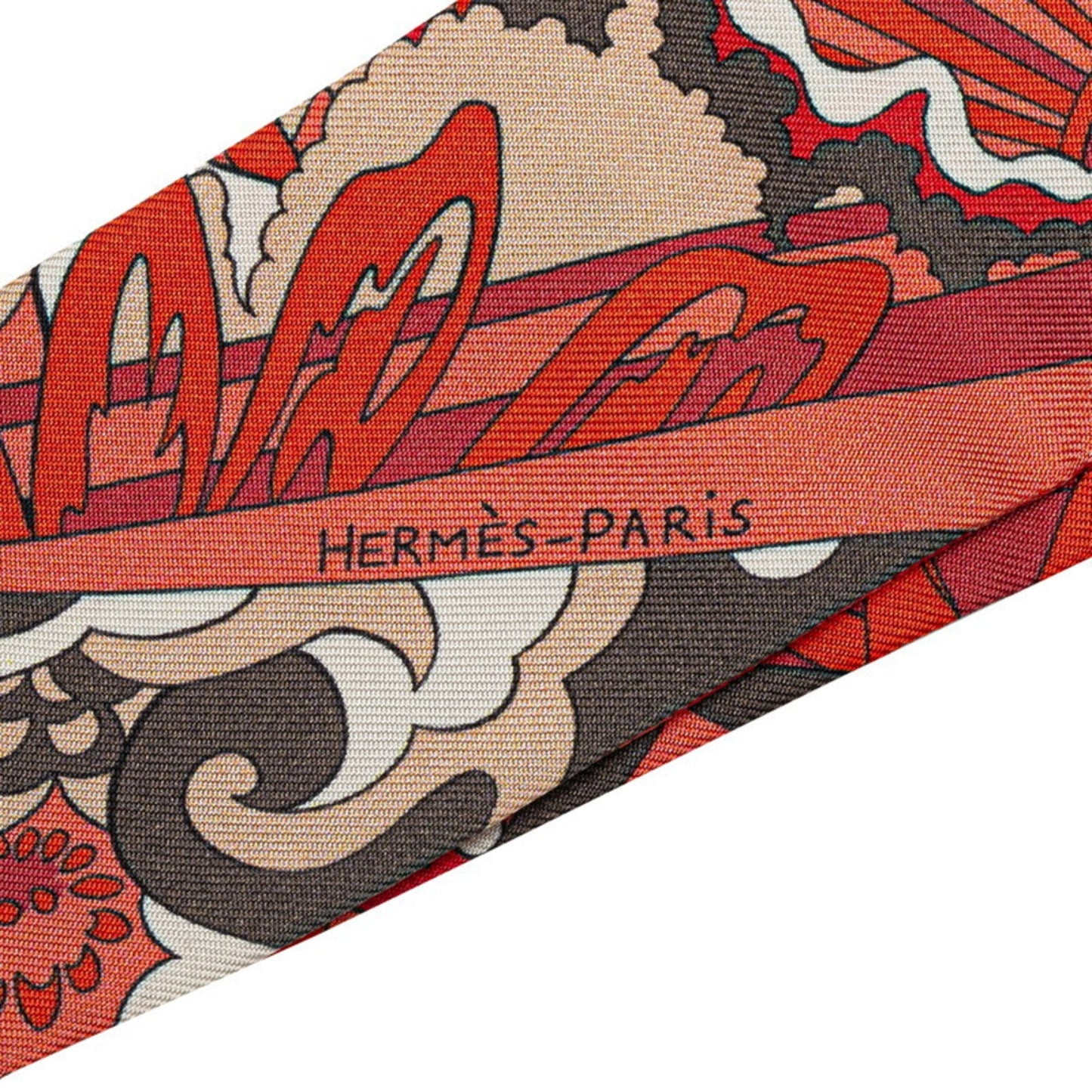 Herms Twilly "Les Flots Du Cheval" Horse Award Scarf