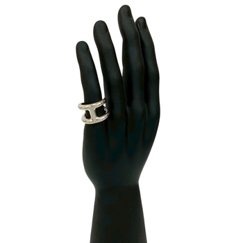 Hermes Osmos Gm Silver 925 Ring