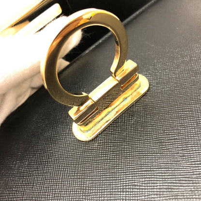 Salvatore Ferragamo Bag 2Way Hand Bag Black Goldhardware