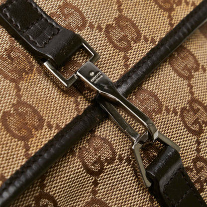 Gucci Gg Canvas Waist Bag/Body Bag 92543 Beige/Brown Canvas/Leather