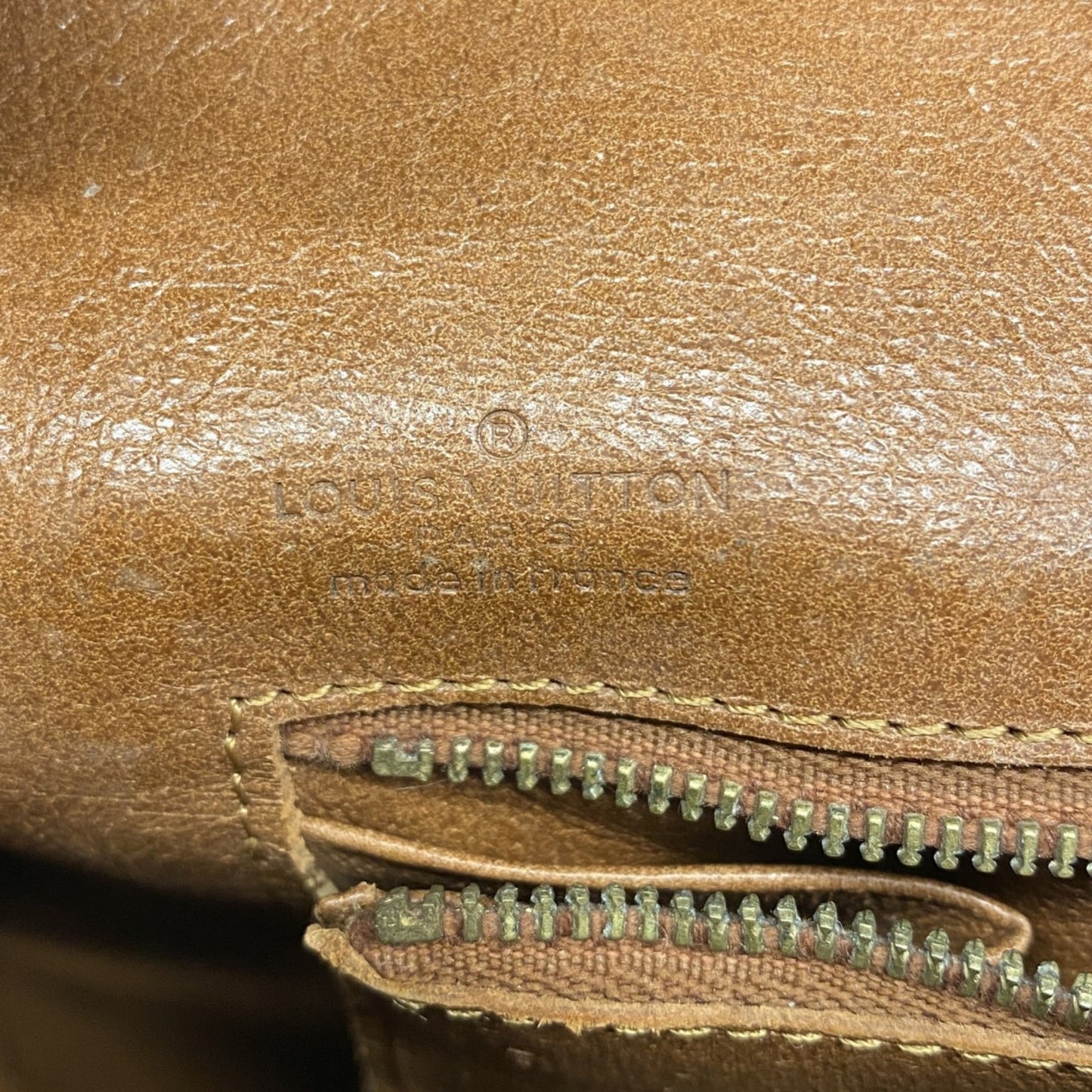 Louis Vuitton Monogram Sac Weekend Pm Tote Bag M42425 Brown