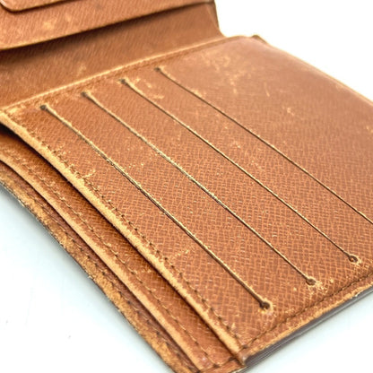 Louis Vuitton M60879 Porte-Bie Carte Credit Bifold Wallet In Monogram Canvas