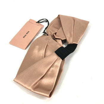 Miu Miu Headband Hair Accessories Hair Band Pink