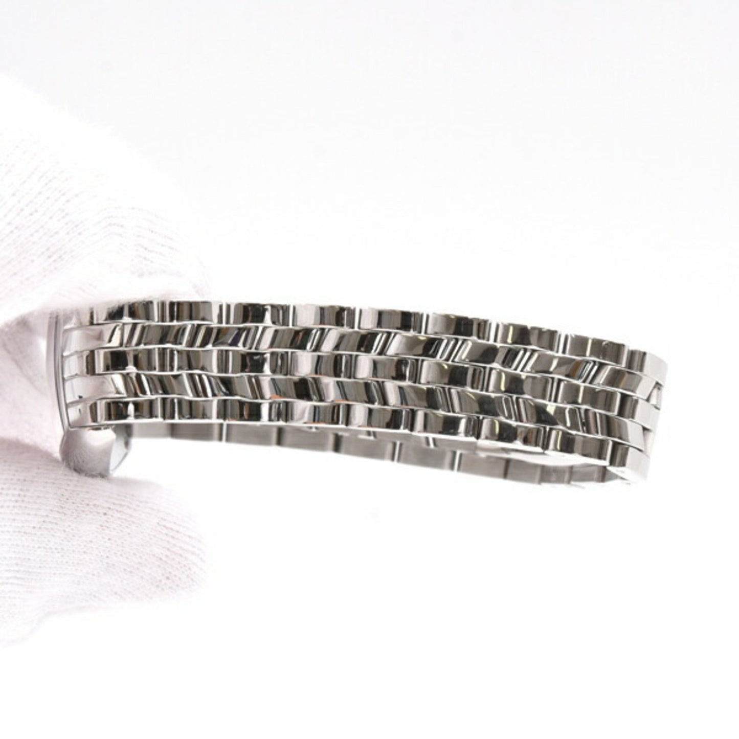 Franck Muller Women'S Tonneau Curvex Battery-Operated Watch With Pink Guilloche Design