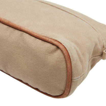Hermes Bolide Pouch 20 Beige Canvas