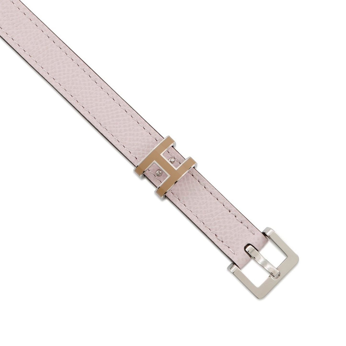 Herms Belt Pop Ash 15 Mauve Pale Epson B Stamp Size 80 Hermes Sale Item