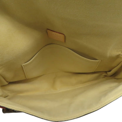 Louis Vuitton M40027 Hudson Handbag Monogram Canvas