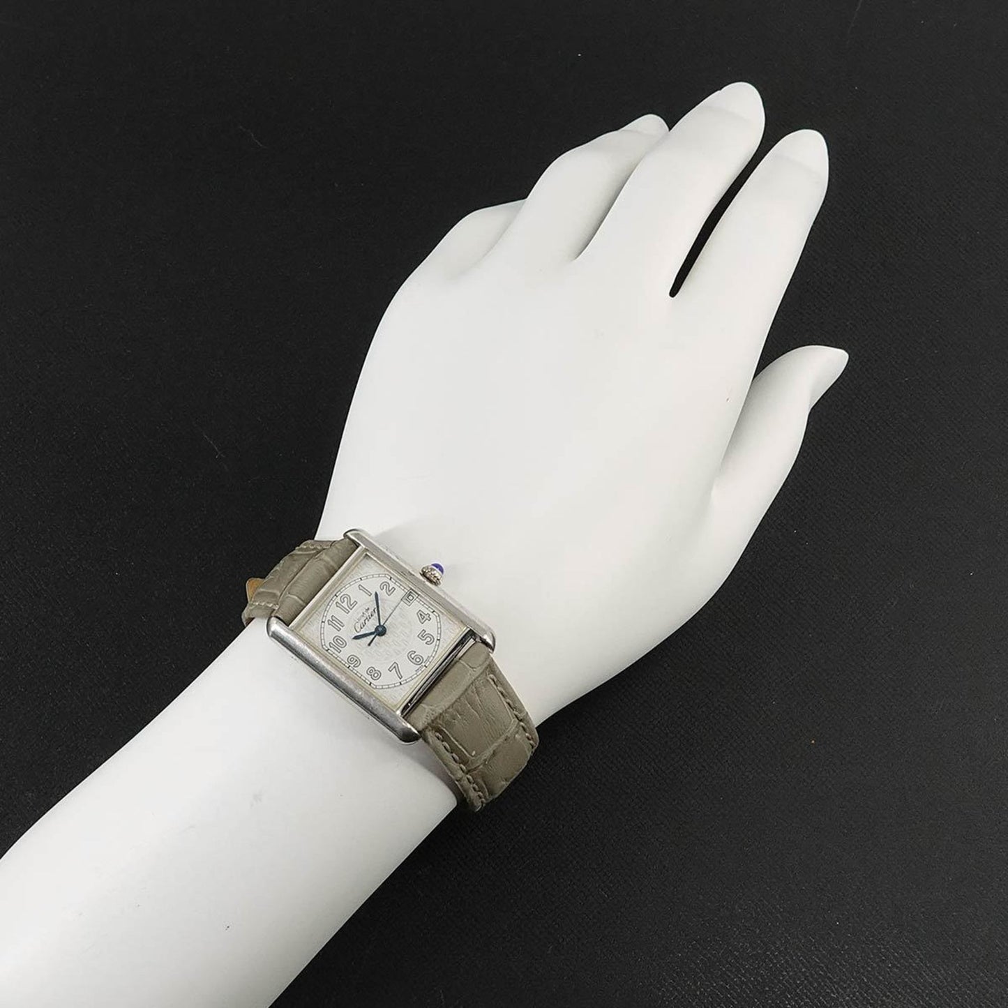 Cartier Must Tank Lm Boys' Watch With Date Display