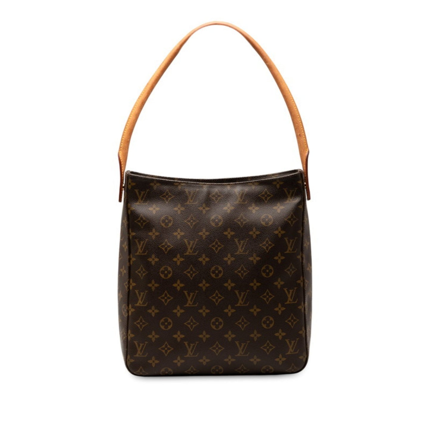 Louis Vuitton Monogram Looping Gm One-Shoulder Bag/Handbag M51145 Brown Leather