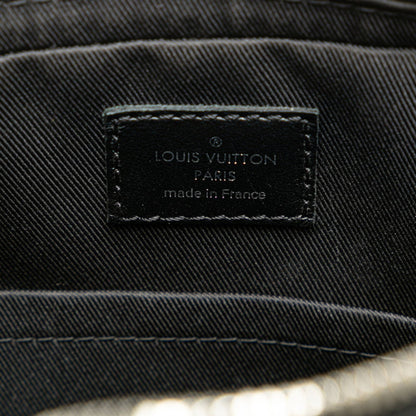Louis Vuitton Damier Graphite 3D Trio Messenger Crossbody Shoulder Bag N50017 Black Pvc Leather