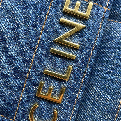 Celine Chain Shoulder Bag Denim 11127 2Etn 07Dd Celine