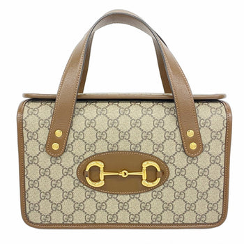 Gucci Horsebit Handbag 627323 Brown