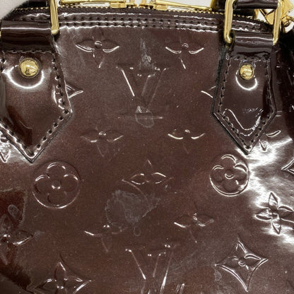 Louis Vuitton Vernis Alma Bb Handbag M91678 Amaranth