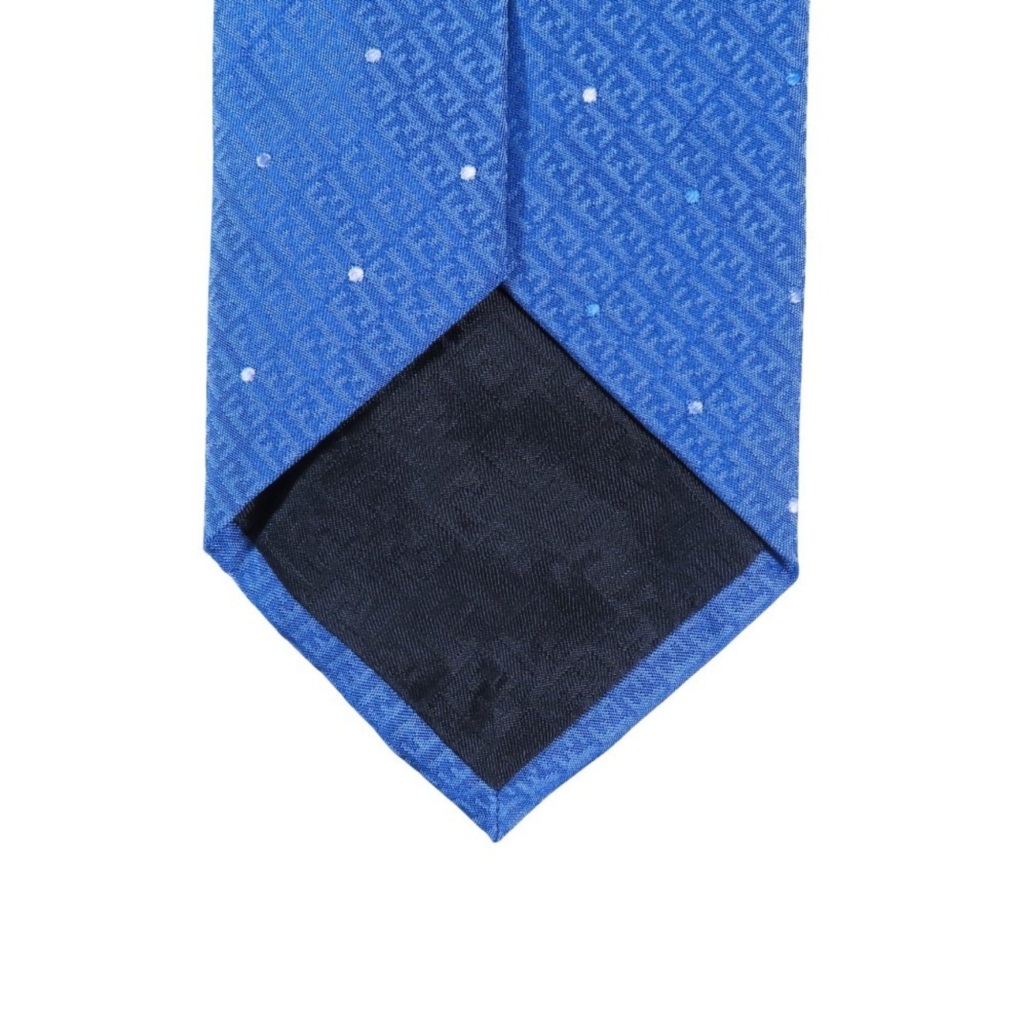Fendi Men'S Silk Tie With Ff Logo