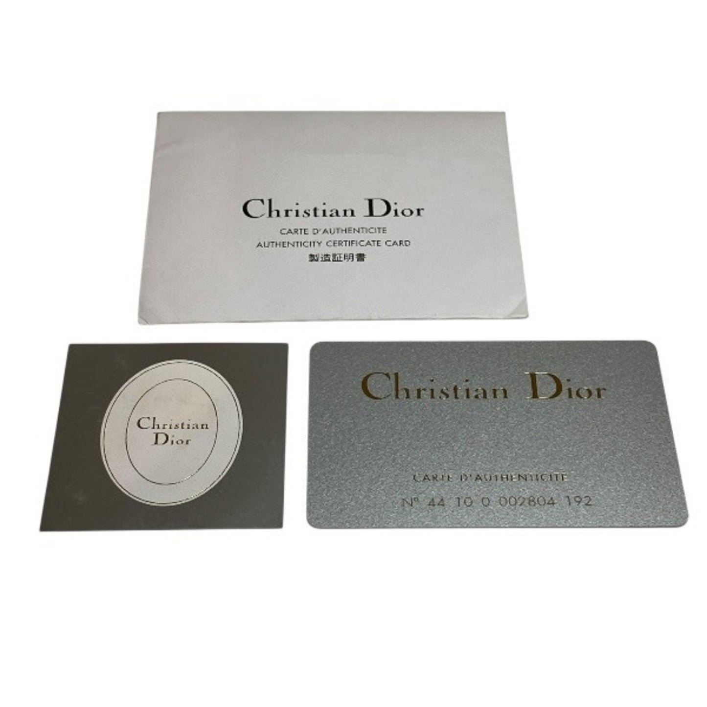 Christian Dior Dior Cannage Lady Black Canvas Bag Handbag