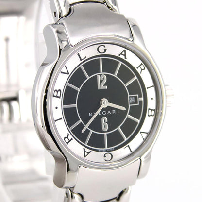 Bvlgari Solotempo St29S St29Bssd Ss Wristwatch Quartz