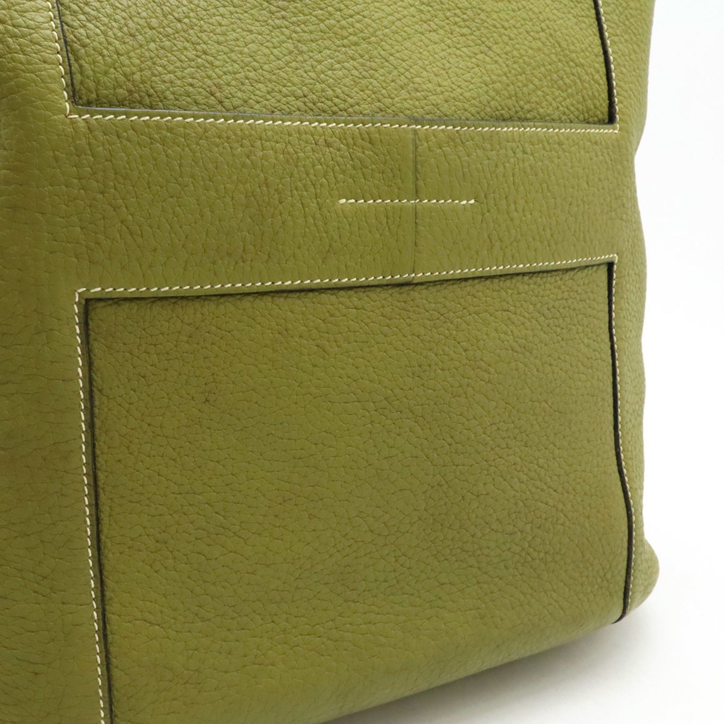 Hermes Hermes Good News Gm Shoulder Bag Taurillon Clemence Anise Green ?L Engraved